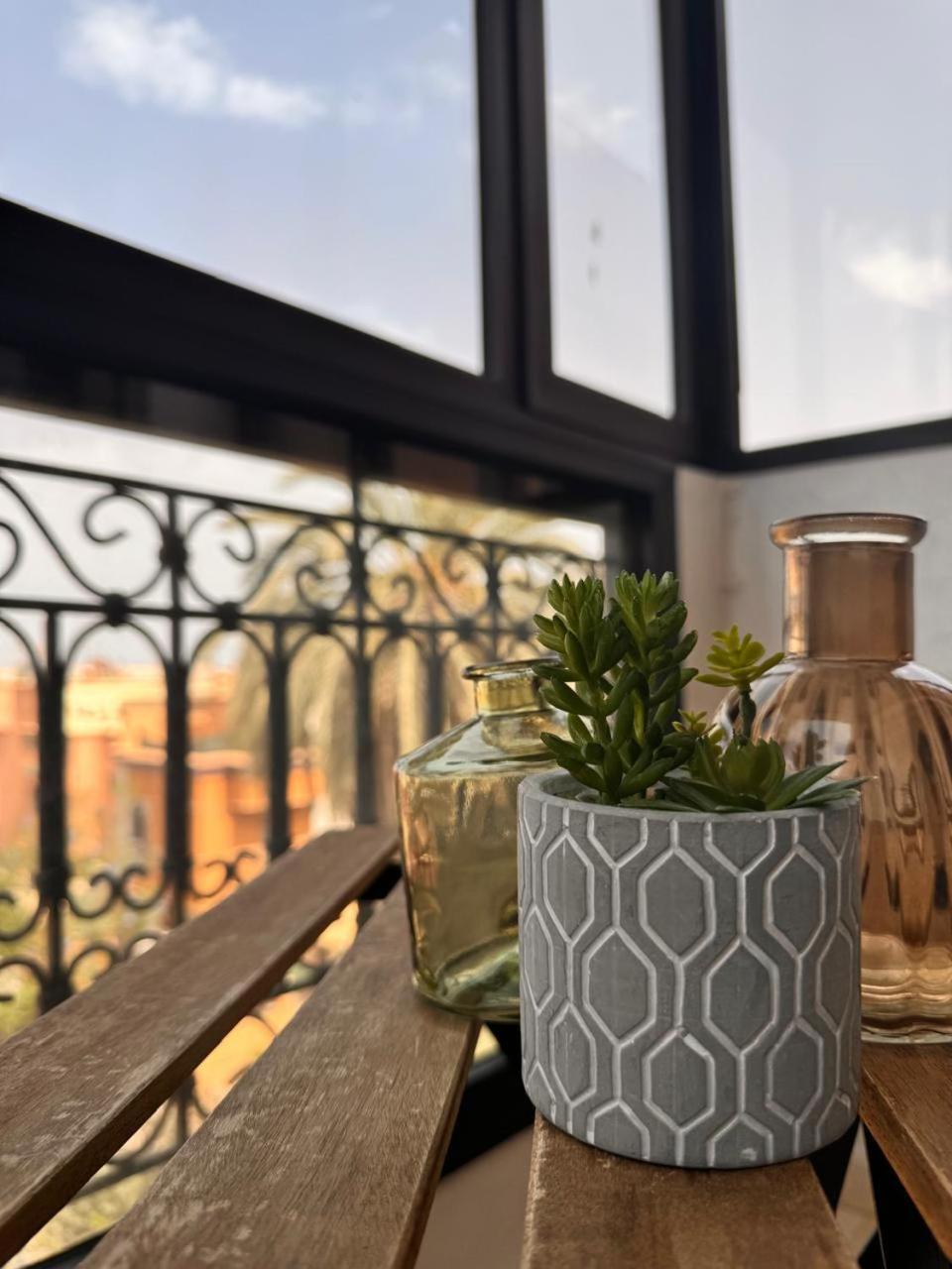 Appartement Malak - Residence Avec Piscine, Wifi, Gardien H24 Μαρακές Εξωτερικό φωτογραφία